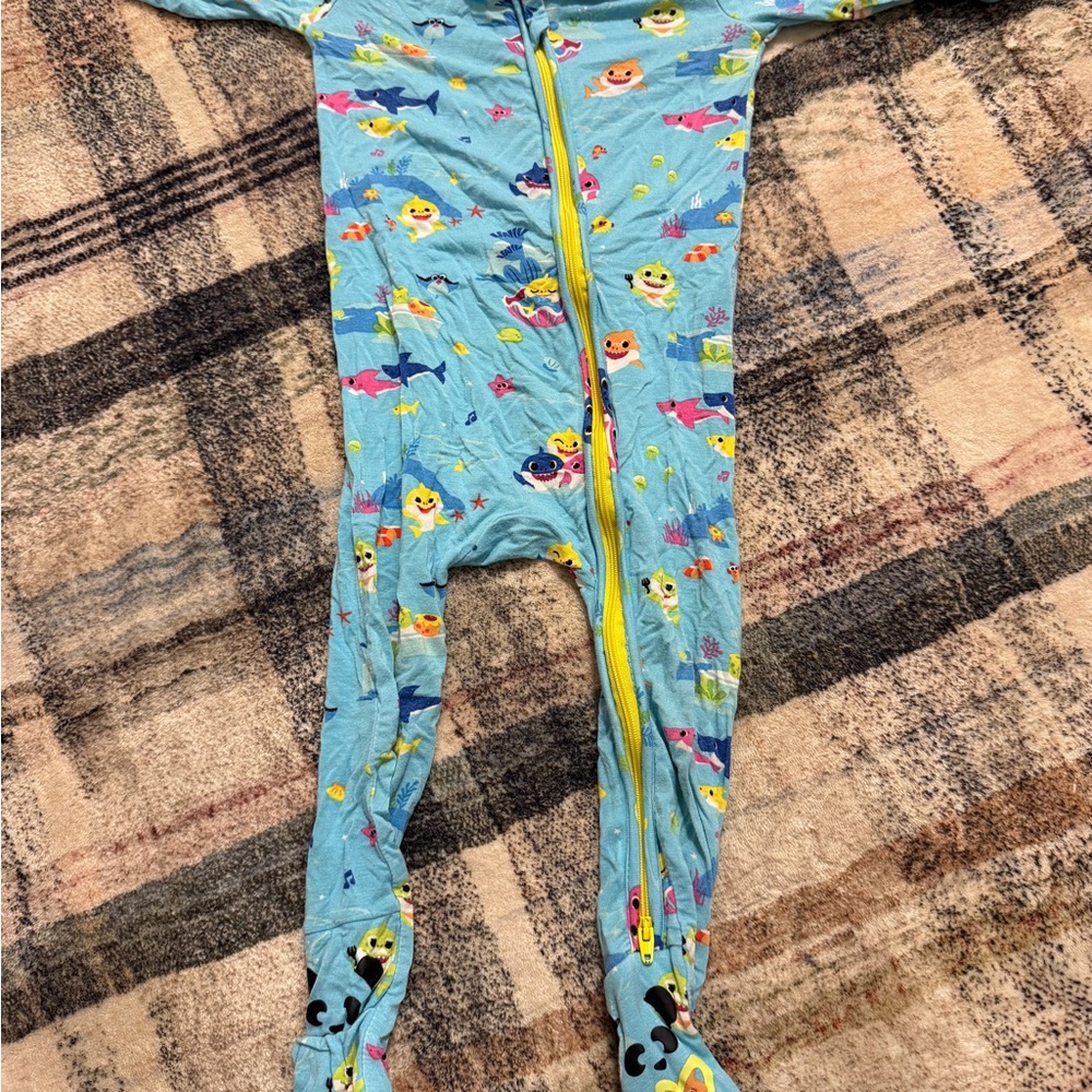 Baby Shark Kids Footie